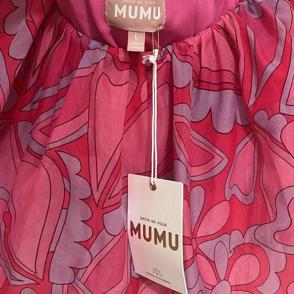 NWT Show Me Your Mumu x REVOLVE Rossella Ruffle Top - Picture 4 of 6